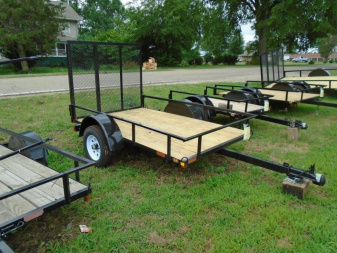 New 5x8 2023 GE Trailers light duty utility Utility Trailer