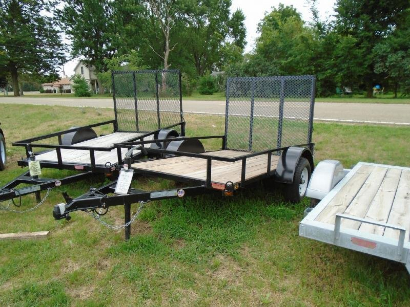 New 5x8 2022 GE Trailers Light Duty w/ Gate Utility Trailer