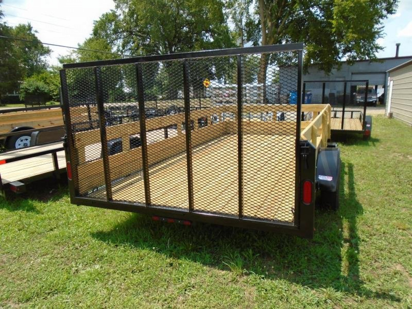 New 2023 GE Trailers 7x14 3 board side Utility Trailer