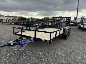 New 2025 Load Trail 83x16 w/Dove Tail 7K Tandem Axle