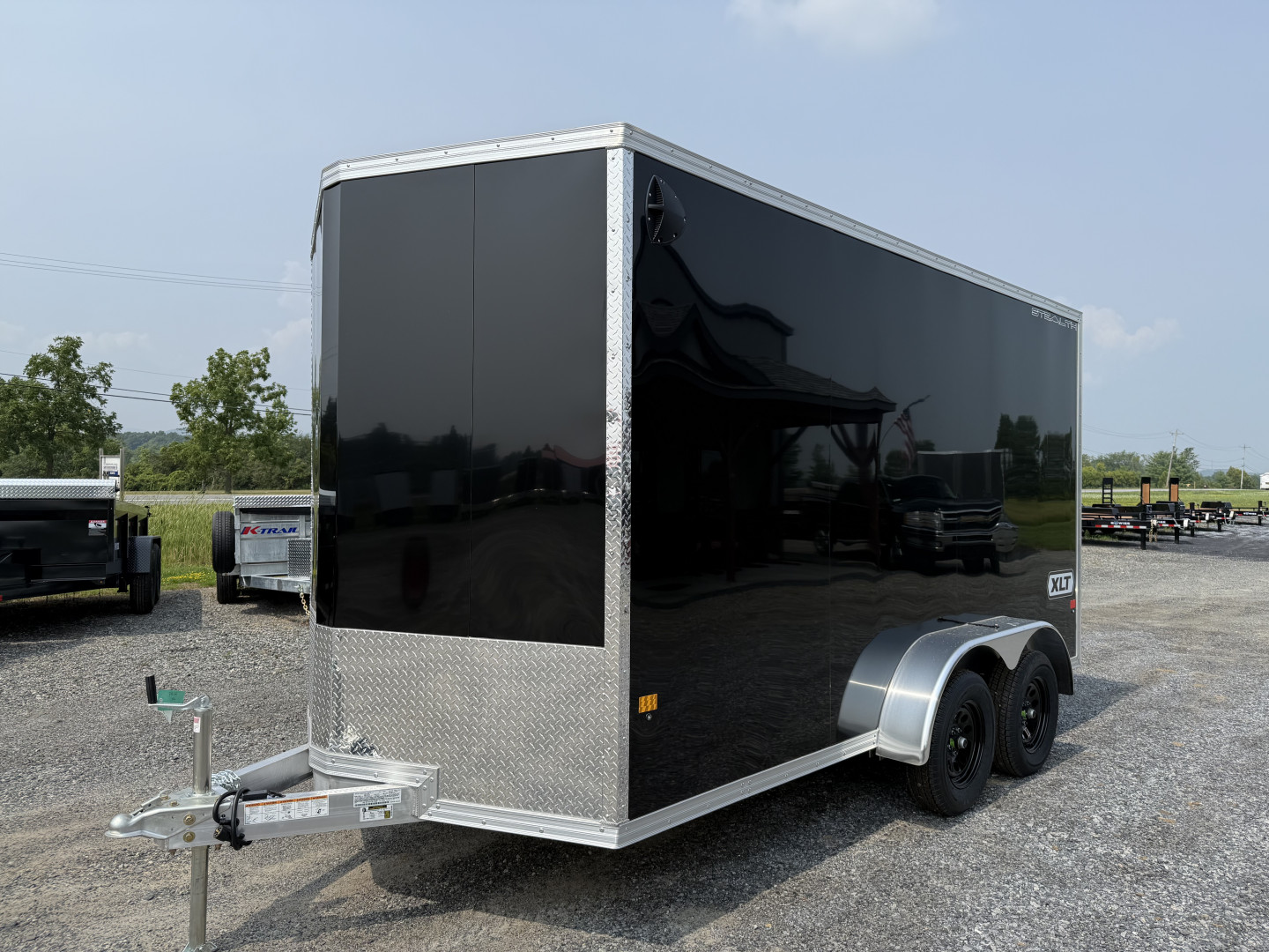 New 2026 ALCOM 7 X 14 STEALTH XLT Cargo / Enclosed Trailer
