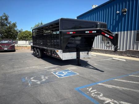 New 2026 GR 6'8 x20' Gooeneck Stock 14k Trailer