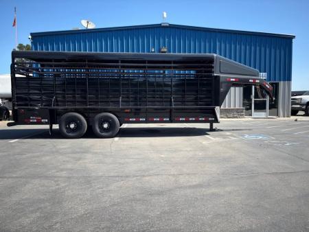 New 2026 GR 6'8"x20' Gooeneck Stock 14k Trailer