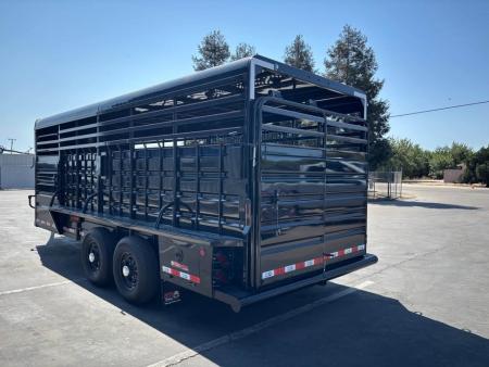 New 2026 GR 6'8"x20' Gooeneck Stock 14k Trailer
