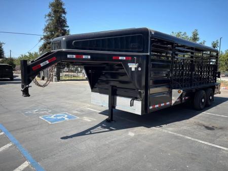 New 2026 GR 6'8"x20' Gooeneck Stock 14k Trailer