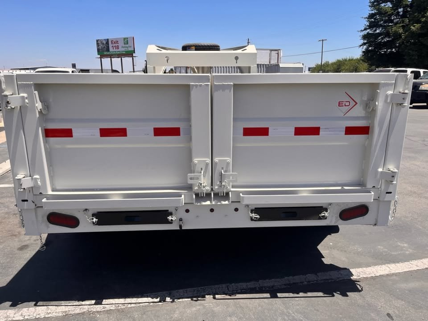 New 2024 ED Trailers 7X14X2 14K GOOSENECK Dump Trailer