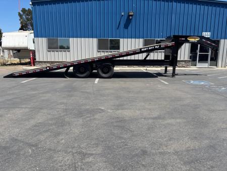 New 2026 Econoline 8.5'x25' Heavy Duty Cushion Tilt Trailer Payload:18,000lbs