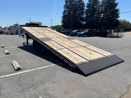 New 2026 Econoline 8.5'x25' Heavy Duty Cushion Tilt Trailer Payload:18,000lbs