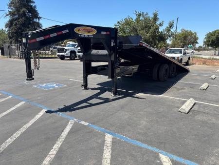 New 2026 Econoline 8.5'x25' Heavy Duty Cushion Tilt Trailer Payload:18,000lbs