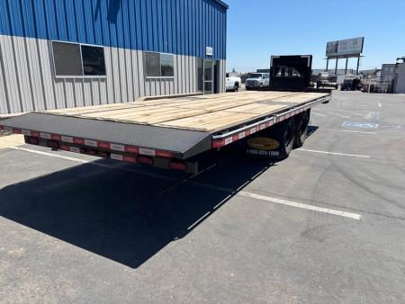 New 2026 Econoline 8.5'x25' Heavy Duty Cushion Tilt Trailer Payload:18,000lbs