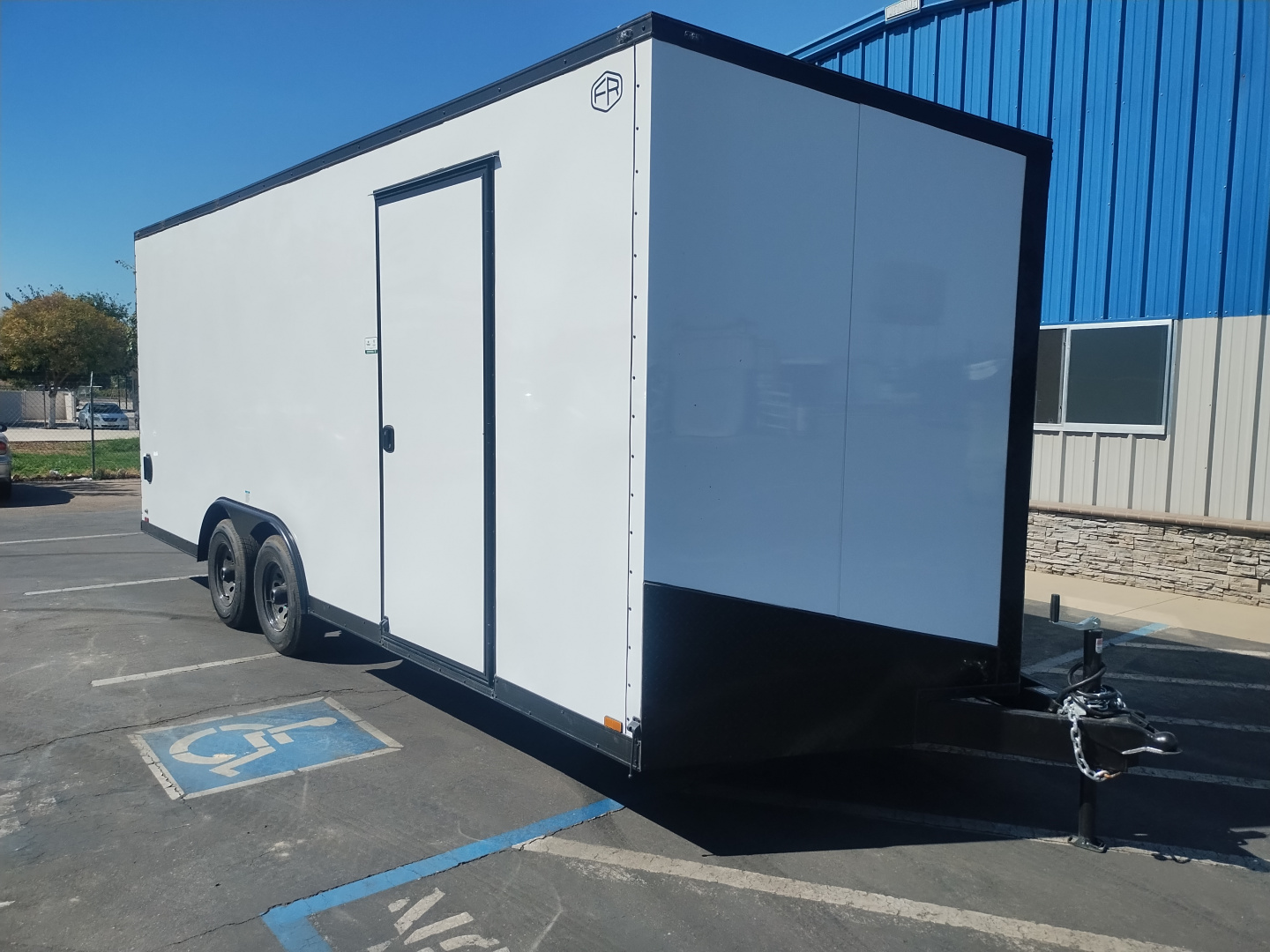 New 2025 Cargo King 8.5'x20' Car / Racing Trailer V-Nose