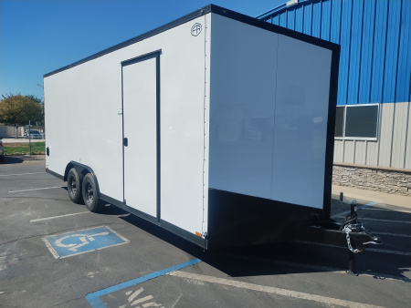 New 2025 Cargo King 8.5'x20' Car / Racing Trailer V-Nose