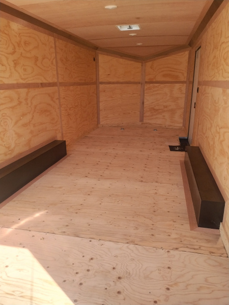 New 2025 Cargo King 8.5'x20' Car / Racing Trailer V-Nose