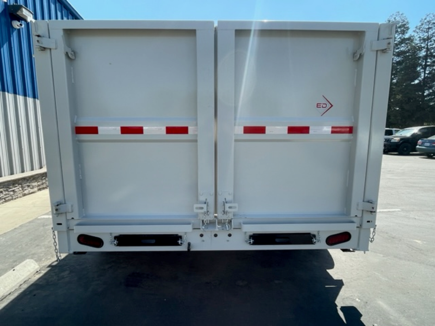 New 2025 ED Trailer Mfg 83142 Dump Trailer
