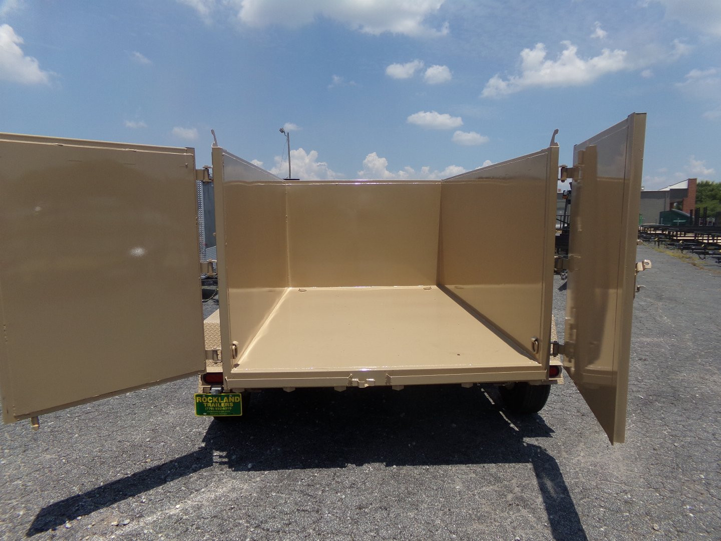 New 2026 Covered Wagon Trailers D-6X10X4X10 Dump Trailer
