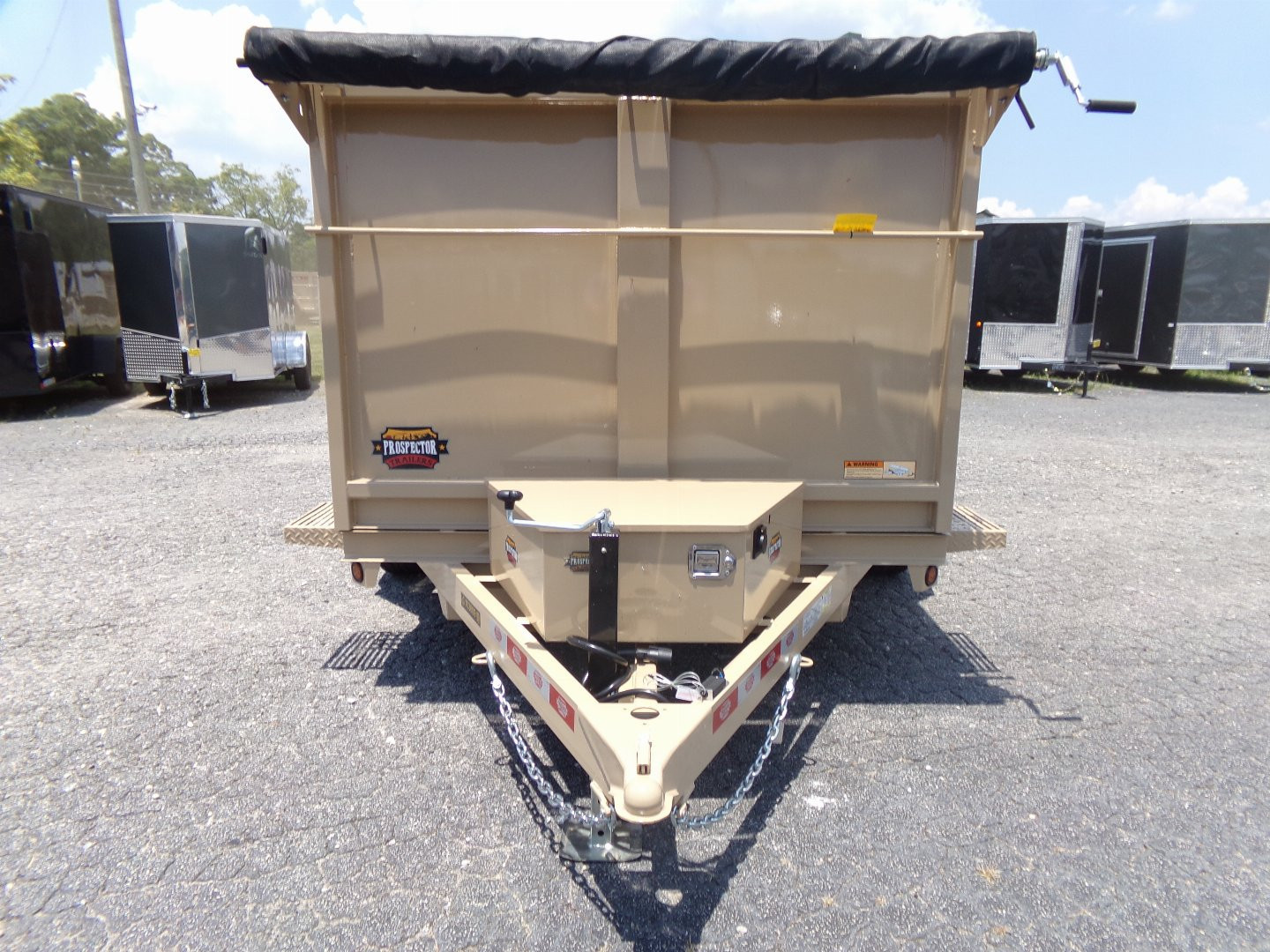 New 2026 Covered Wagon Trailers D-6X10X4X10 Dump Trailer