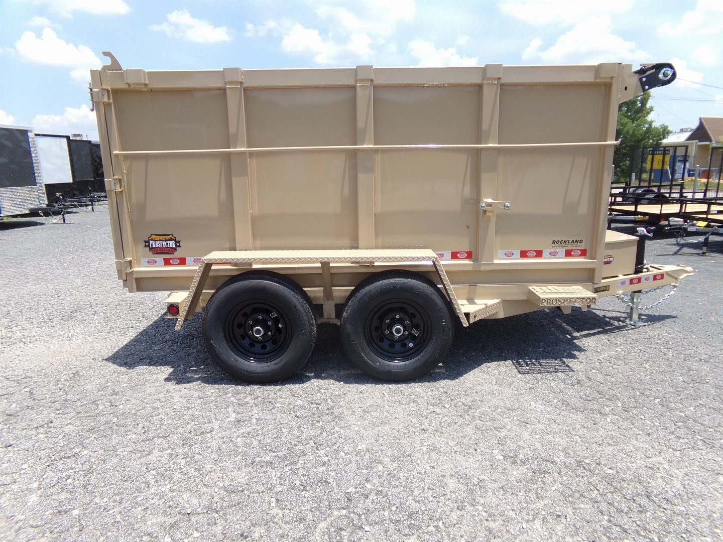 New 2026 Covered Wagon Trailers D-6X10X4X10 Dump Trailer