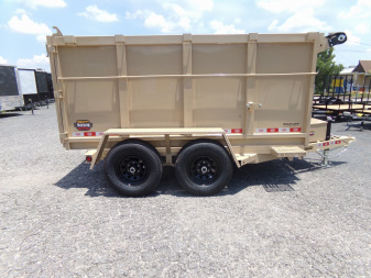 New 2026 Covered Wagon Trailers D-6X10X4X10 Dump Trailer