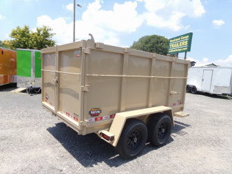 New 2026 Covered Wagon Trailers D-6X10X4X10 Dump Trailer