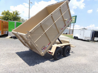 New 2026 Covered Wagon Trailers D-6X10X4X10 Dump Trailer