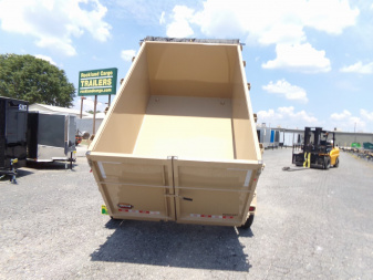 New 2026 Covered Wagon Trailers D-6X10X4X10 Dump Trailer