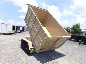 New 2026 Covered Wagon Trailers D-6X10X4X10 Dump Trailer