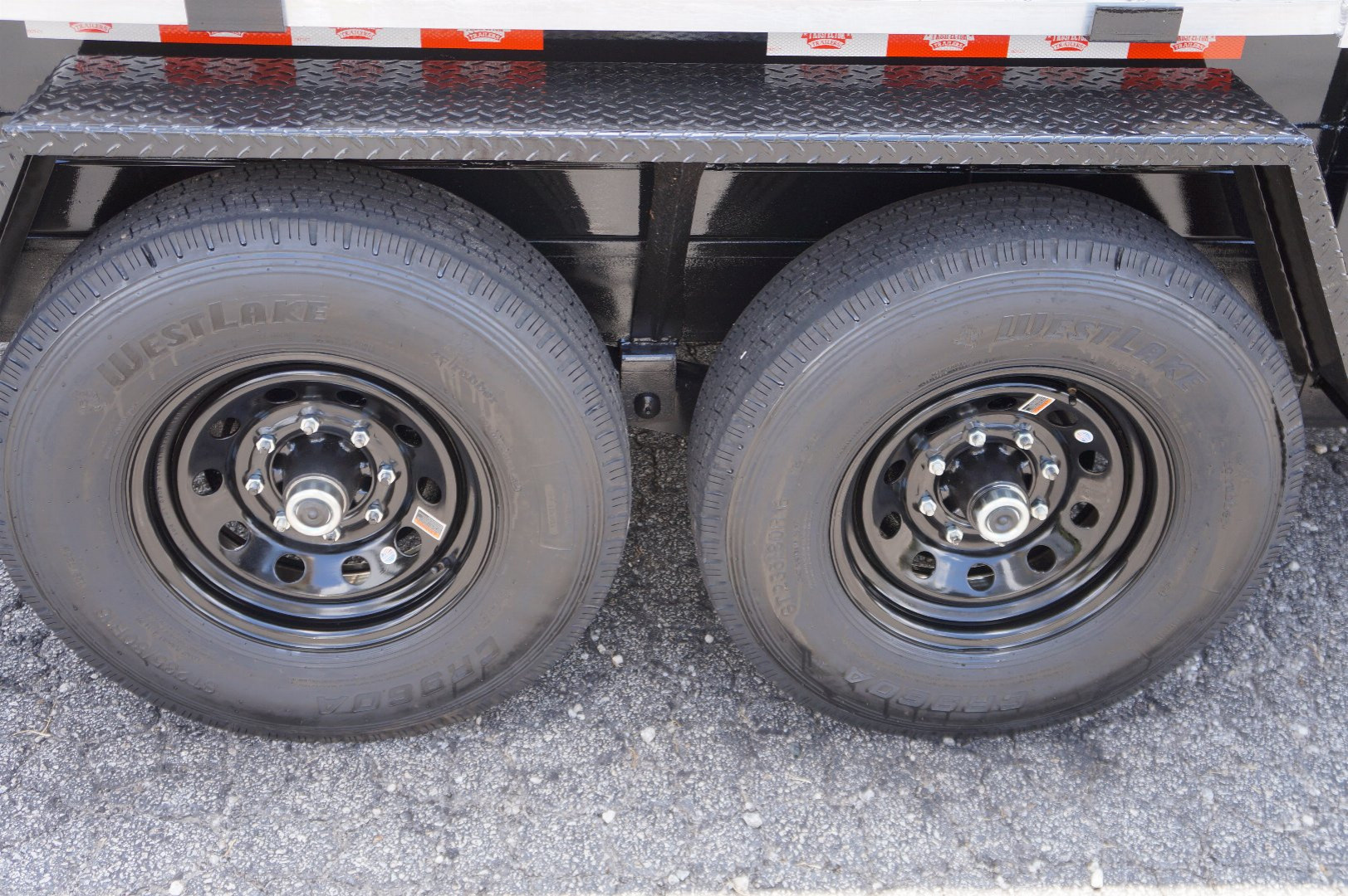 New 2025 Covered Wagon Trailers D-7X14X4X14-T Dump Trailer