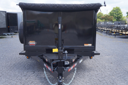 New 2025 Covered Wagon Trailers D-7X14X4X14-T Dump Trailer