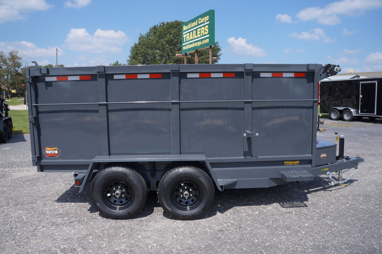 New 2026 Covered Wagon Trailers D-6X12X4X10 Dump Trailer