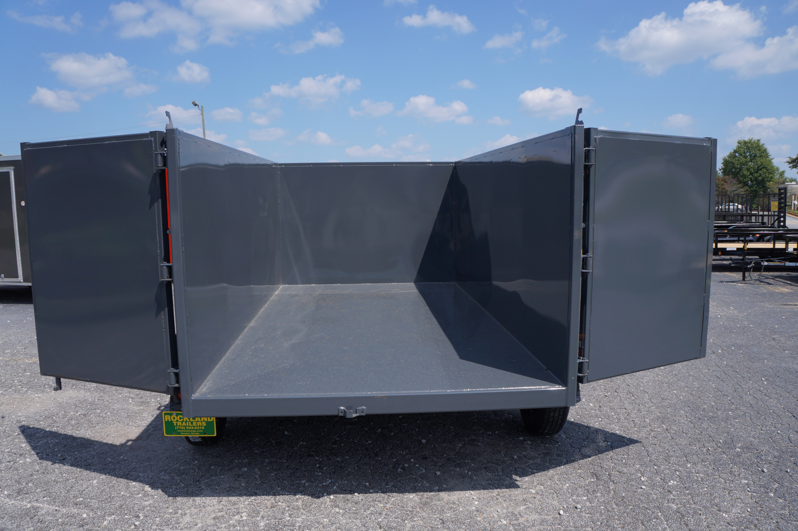 New 2026 Covered Wagon Trailers D-6X12X4X10 Dump Trailer