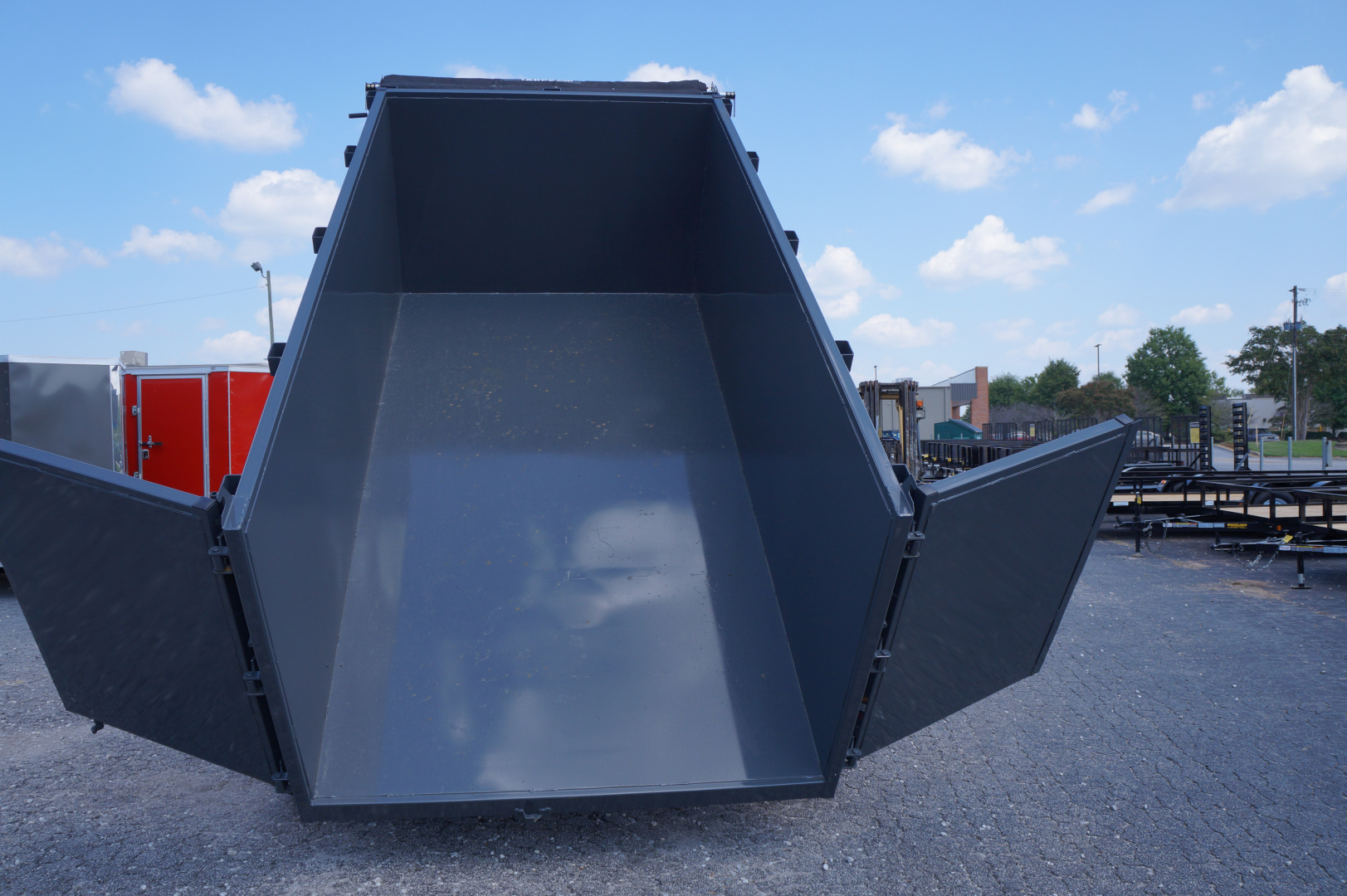 New 2026 Covered Wagon Trailers D-6X12X4X10 Dump Trailer