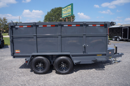 New 2026 Covered Wagon Trailers D-6X12X4X10 Dump Trailer