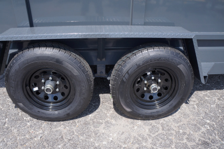 New 2026 Covered Wagon Trailers D-6X12X4X10 Dump Trailer