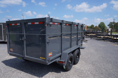 New 2026 Covered Wagon Trailers D-6X12X4X10 Dump Trailer