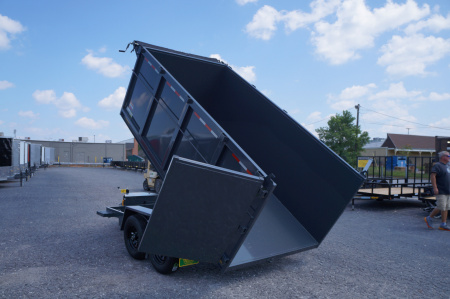 New 2026 Covered Wagon Trailers D-6X12X4X10 Dump Trailer