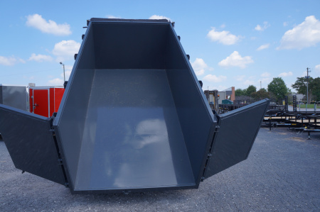 New 2026 Covered Wagon Trailers D-6X12X4X10 Dump Trailer