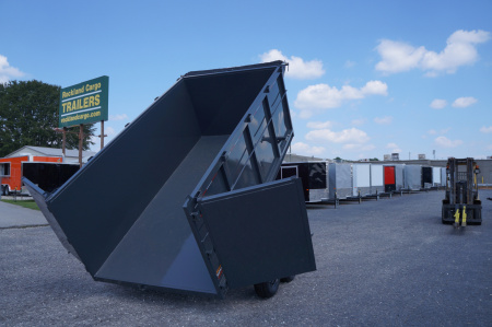 New 2026 Covered Wagon Trailers D-6X12X4X10 Dump Trailer