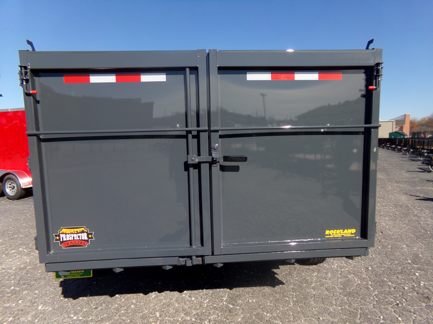 New 2026 Covered Wagon Trailers D-7X16X4X14-T Dump Trailer