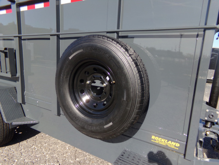 New 2026 Covered Wagon Trailers D-7X16X4X14-T Dump Trailer