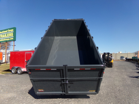 New 2026 Covered Wagon Trailers D-7X16X4X14-T Dump Trailer
