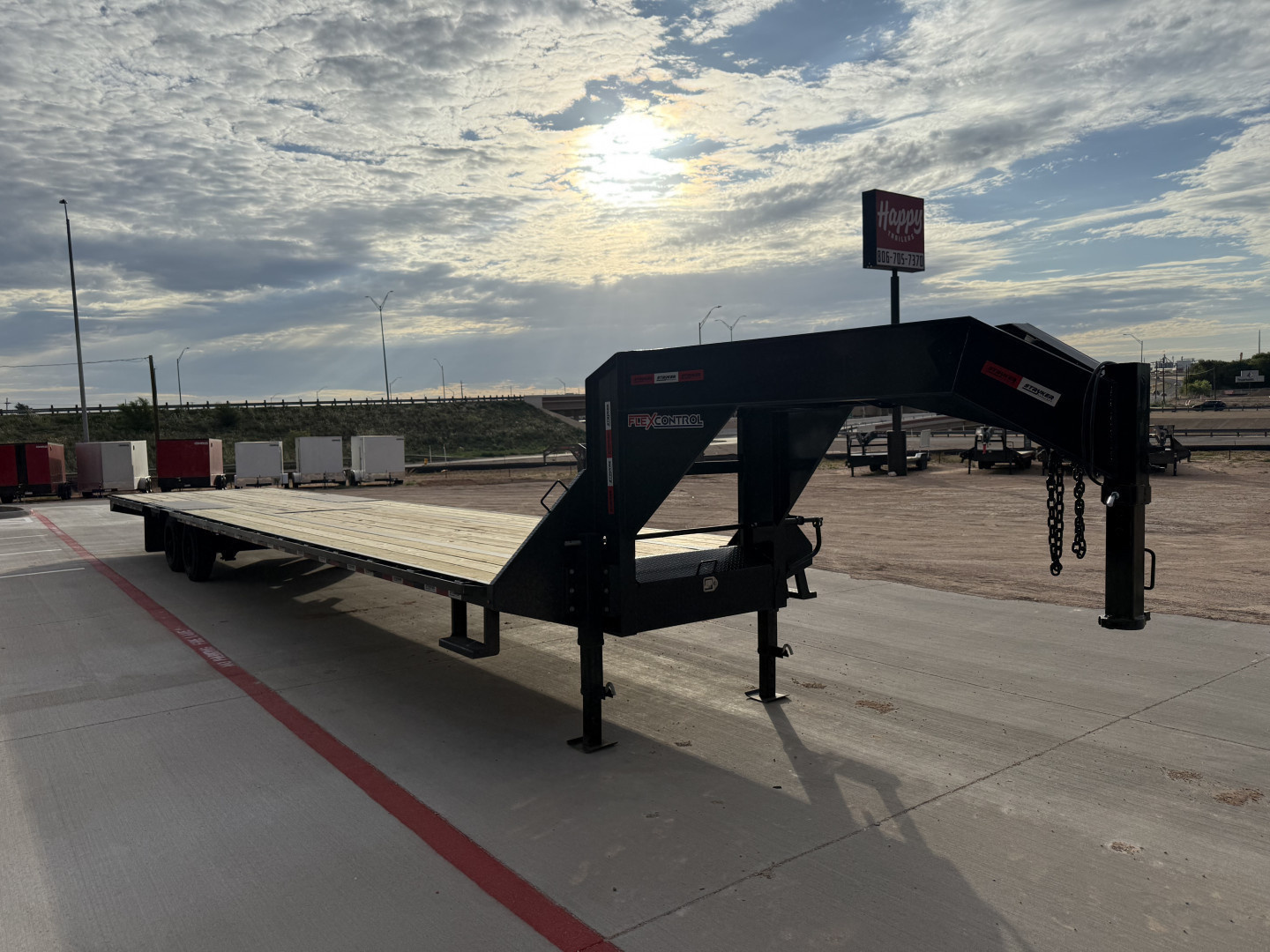 Used Ascend Industries 102"x40' GN Flatbed