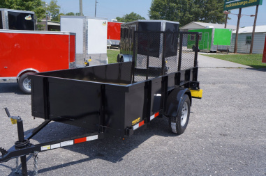 New 2025 GSK Metal Works 5X10 SS Utility Trailer