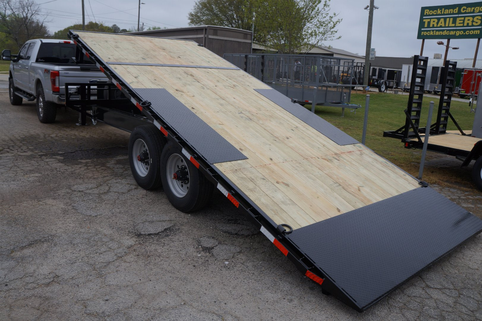 New 2025 Tuff Dawg Trailers 20 Tilt Deck Over Equipment Trailer