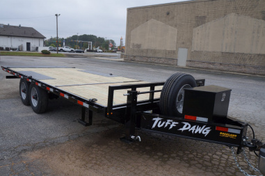 New 2025 Tuff Dawg Trailers 20 Tilt Deck Over Equipment Trailer