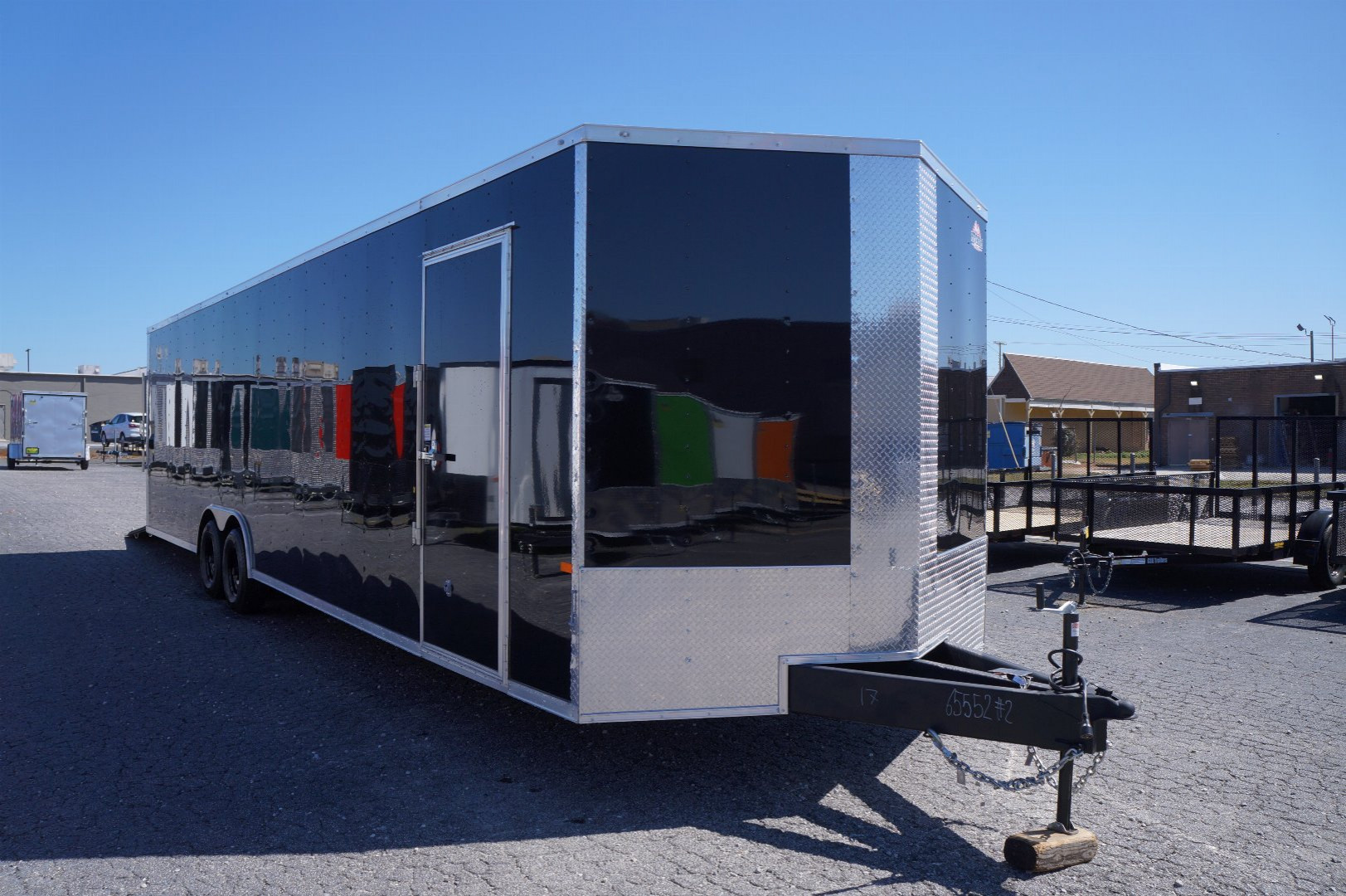 New 2025 Rock Solid Cargo 8.5X32TA3 Motorcycle Trailer