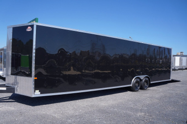 New 2025 Rock Solid Cargo 8.5X32TA3 Motorcycle Trailer