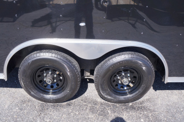 New 2025 Rock Solid Cargo 8.5X32TA3 Motorcycle Trailer
