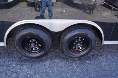 New 2025 Rock Solid Cargo 8.5X32TA3 Motorcycle Trailer