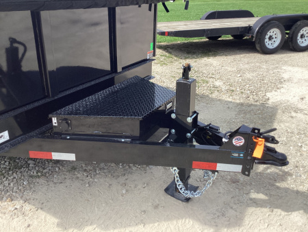 New 2026 H&H 83x14 Bumper Pull Industrial Dump Trailer, 14K