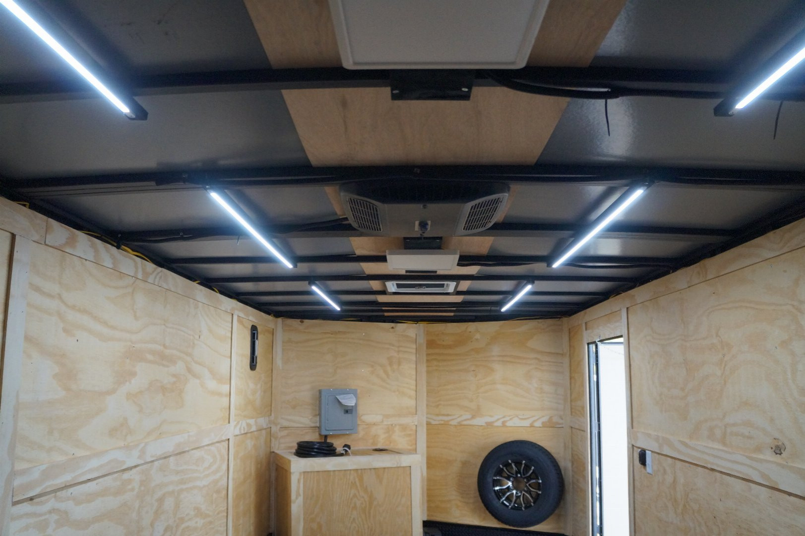 New 2025 Rock Solid Cargo 8.5X20CH-5200LB Motorcycle Trailer